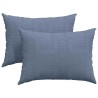 Coussins de canapé 2 pcs Bleu 70 x 50 cm 519492519492