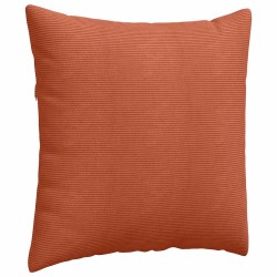 Coussins de canapé 2 pcs Rouge orange 60 x 60 cm 519493519493