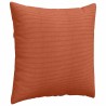 Coussins de canapé 2 pcs Rouge orange 60 x 60 cm 519493519493