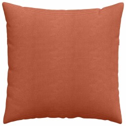 Coussins de canapé 2 pcs Rouge orange 60 x 60 cm 519493519493