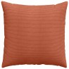 Coussins de canapé 2 pcs Rouge orange 60 x 60 cm 519493519493