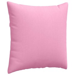 Coussins de canapé 2 pcs Rose 80 x 80 cm tissu 519504519504