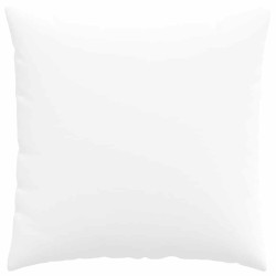 Coussins de canapé 2 pcs Blanc 80 x 80 cm tissu 519513519513