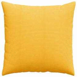 Coussins de canapé 2 pcs Jaune clair 60 x 60 cm 519516519516