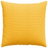 Coussins de canapé 2 pcs Jaune clair 60 x 60 cm 519516519516