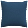 Coussins de canapé 2 pcs Bleu 80 x 80 cm tissu 519525519525