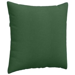 Coussins de canapé 2 pcs Vert foncé 60 x 60 cm 519526519526