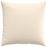 Coussins de canapé 2 pcs Beige 60 x 60 cm tissu 519528519528