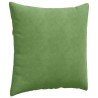 Coussins de canapé 2 pcs Vert clair 80 x 80 cm 519540519540