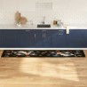 Tapis de Cuisine Noir 300 x 60 cm Velours 519594519594