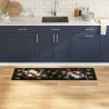Tapis de Cuisine Noir 150 x 45 cm Velours 519595519595