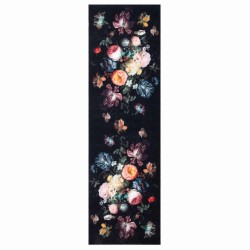 Tapis de Cuisine Noir 150 x 45 cm Velours 519595519595