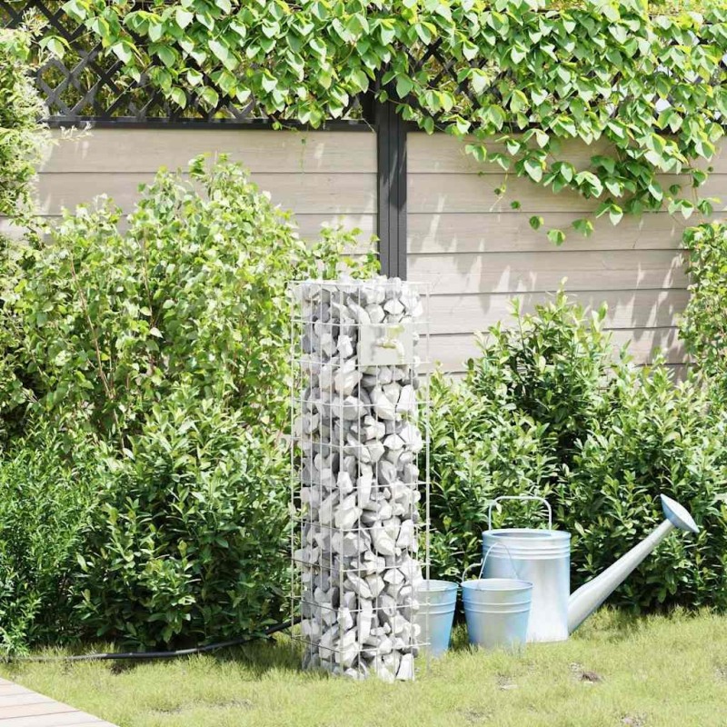 Robinet Gabion Argenté 25 x 25 x 100 cm Acier inoxydable 519603519603