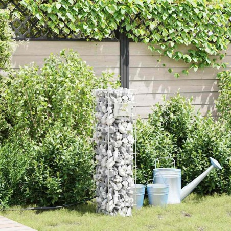 Robinet Gabion Argenté 25 x 25 x 100 cm Acier inoxydable 519603519603