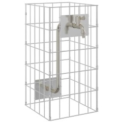 Robinet Gabion Argenté 26 x 25 x 50 cm Acier inoxydable 519605519605