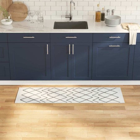 Tapis de Cuisine Blanc 150 x 45 cm Velours 519610519610