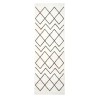 Tapis de Cuisine Blanc 180 x 60 cm Velours 519622519622