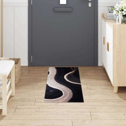 Tapis de Cuisine Noir 150 x 45 cm Velours 519625519625
