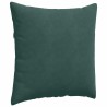 Coussins de canapé 2 pcs Vert foncé 80 x 80 cm 519633519633