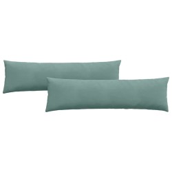 Coussins de canapé 2 pcs Vert Mer 145 x 40 cm 519635519635