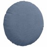 Coussins de siège 2 pcs Bleu Ø30 x 13 cm 519640519640