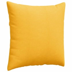 Coussins de canapé 2 pcs Jaune clair 80 x 80 cm 519643519643