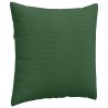 Coussins de canapé 2 pcs Vert foncé 80 x 80 cm 519646519646