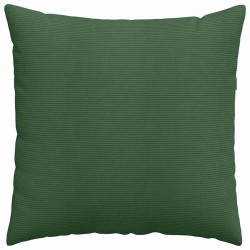 Coussins de canapé 2 pcs Vert foncé 80 x 80 cm 519646519646