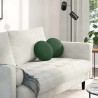 Coussins de siège 2 pcs Vert foncé Ø30 x 13 cm 519647519647