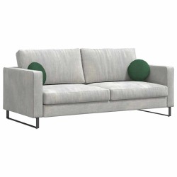 Coussins de siège 2 pcs Vert foncé Ø30 x 13 cm 519647519647