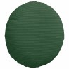 Coussins de siège 2 pcs Vert foncé Ø30 x 13 cm 519647519647