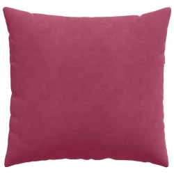 Coussins de canapé 2 pcs Bordeaux 50 x 50 cm 519649519649