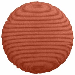 Coussins de siège 2 pcs Rouge orange Ø30 x 13 cm 519650519650