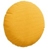 Coussins de siège 2 pcs Jaune clair Ø30 x 13 cm 519654519654