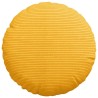 Coussins de siège 2 pcs Jaune clair Ø30 x 13 cm 519654519654
