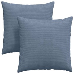 Coussins de canapé 2 pcs Bleu 80 x 80 cm 519659519659