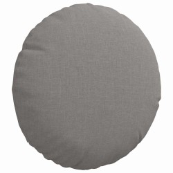 Coussins de siège 2 pcs Taupe Ø30 x 13 cm tissu 519661519661