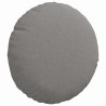 Coussins de siège 2 pcs Taupe Ø30 x 13 cm tissu 519661519661