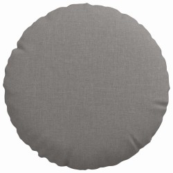 Coussins de siège 2 pcs Taupe Ø30 x 13 cm tissu 519661519661