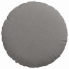 Coussins de siège 2 pcs Taupe Ø30 x 13 cm tissu 519661519661