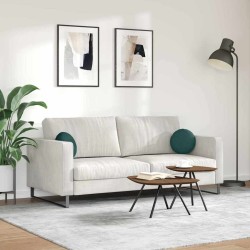 Coussins de siège 2 pcs Vert foncé Ø30 x 13 cm tissu 519670519670