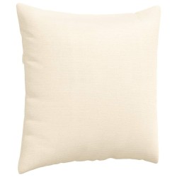 Coussins de canapé 2 pcs Crème 80 x 80 cm 519671519671