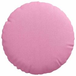 Coussins de siège 2 pcs Rose Ø30 x 13 cm tissu 519674519674