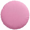 Coussins de siège 2 pcs Rose Ø30 x 13 cm tissu 519674519674