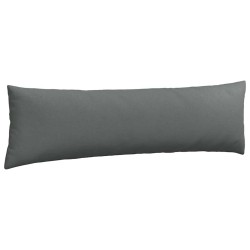 Coussins de canapé 2 pcs Gris foncé 145 x 40 cm tissu 519684519684
