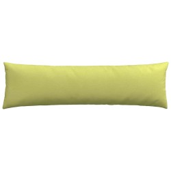Coussins de canapé 2 pcs Vert clair 145 x 40 cm tissu 519686519686