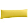 Coussins de canapé 2 pcs Jaune clair 145 x 40 cm tissu 519687519687