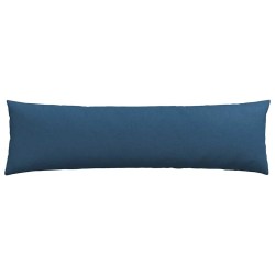 Coussins de canapé 2 pcs Bleu 145 x 40 cm tissu 519688519688