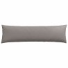 Coussins de canapé 2 pcs Taupe 145 x 40 cm tissu 519689519689