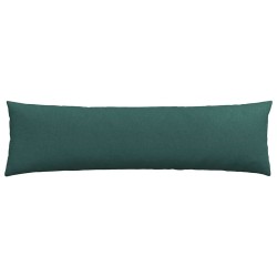 Coussins de canapé 2 pcs Vert foncé 145 x 40 cm tissu 519691519691